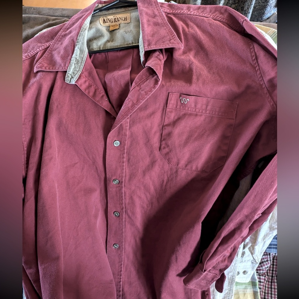 King ranch button up